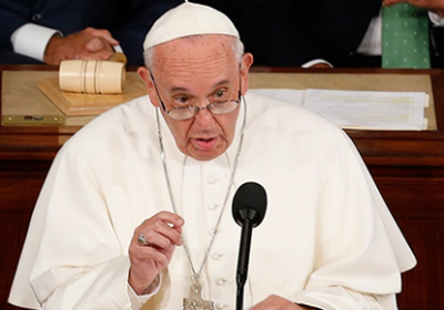 In Washington, Pope Francis Calls for Social and Economic Justice