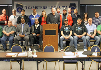 Local 727 Bargaining Committee Presents Initial Proposal as Negotiations with Pepsi Management Begin