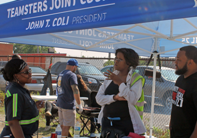 PHOTOS: Union Hosts Cookouts for Paratransit Members