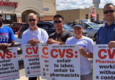 With CVS Negotiations Set to Resume July 20, Local 727 Participates in Informational Picket