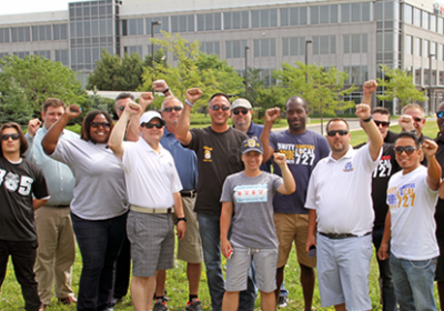 Teamsters Rally in Support of LifeSource Members