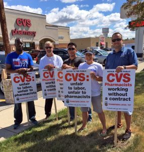 CVS Informational Picket