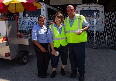 PHOTOS: Local 727 Hosts Annual Paratransit Cookouts for MV and First Transit Members