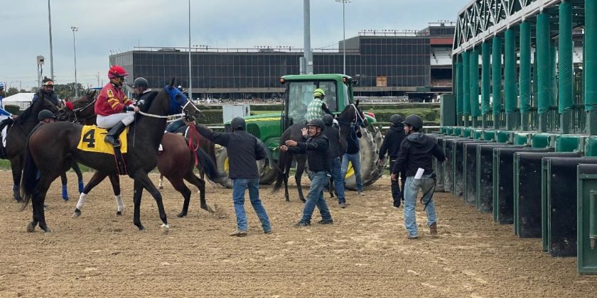Local 727 Members at Hawthorne Race Course Make Opening Day a Success