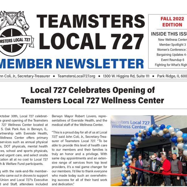 Read the Local 727 Summer 2023 Edition Member Newsletter Now!