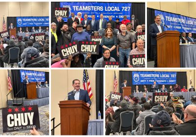 Teamsters Local 727 Endorses Chuy Garcia for Mayor of Chicago